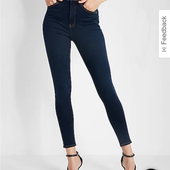 Express high rise jeans - Picture 1 of 5